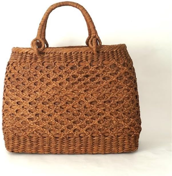 山葡萄　籠　カゴ　かごバック　やまぶどう 籠 バック 二重編み 楽天市場】二重編み 籠 山葡萄 カゴ かご バック やまぶどう 中布と内